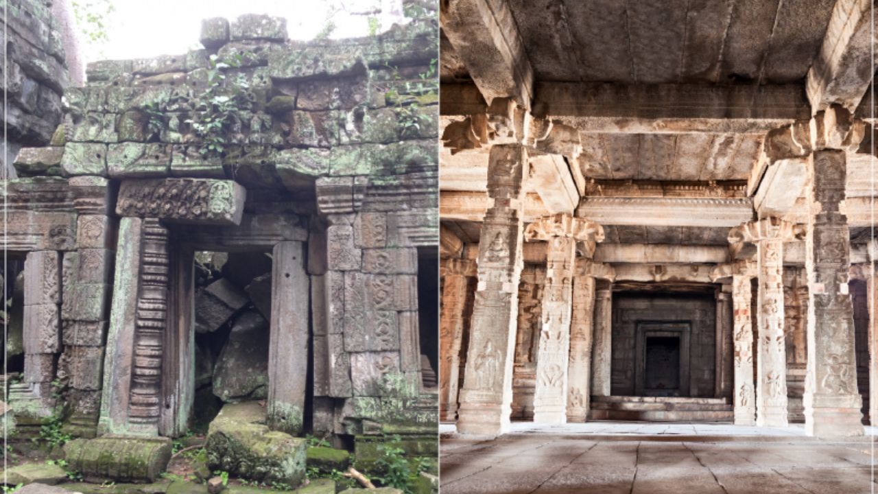 1300 Years Old Temples Discovered In Nalgonda District Of Telangana